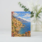 Amalfi Italië Briefkaart (Staand voorkant)