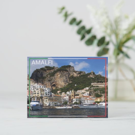 Amalfi - Italië Briefkaart (Staand voorkant)