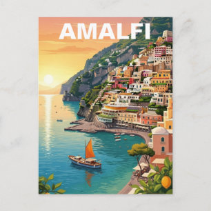 Amalfi Italië Briefkaart