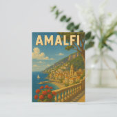 Amalfi Italië Briefkaart (Staand voorkant)