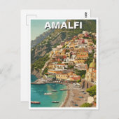 Amalfi Italië Briefkaart (Voorkant / Achterkant)