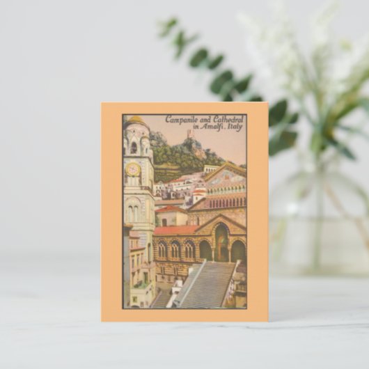 Amalfi, Italië Briefkaart voor reizen (Staand voorkant)