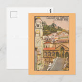 Amalfi, Italië Briefkaart voor reizen (Voorkant / Achterkant)