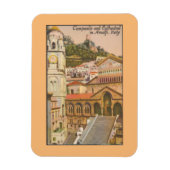 Amalfi, Italië  Campanile en Cathedral Magn Magneet (Verticaal)