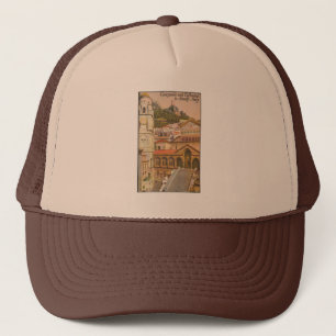 Amalfi, Italië Campanile en Cathedral Trucker Pet