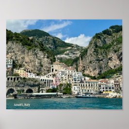 Amalfi Italië Design Poster