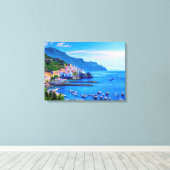 Amalfi Italië Europa Foto Canvas Afdruk (Insitu (Houten vloer))