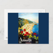 Amalfi Italië - Europa - Reizen Briefkaart (Voorkant / Achterkant)