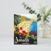  Amalfi Italië - Europa - Reizen Briefkaart (Staand voorkant)