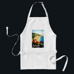 Amalfi Italië - Europa - Reizen Standaard Schort<br><div class="desc">Europese reisreclame - Illustratie van Amalfi Salerno</div>