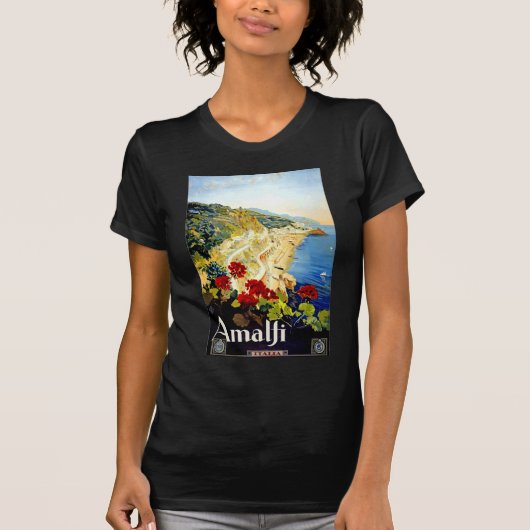  Amalfi Italië - Europa - Reizen T-shirt (Voorkant)