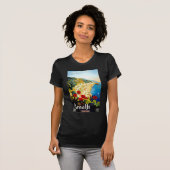  Amalfi Italië - Europa - Reizen T-shirt (Voorkant volledig)