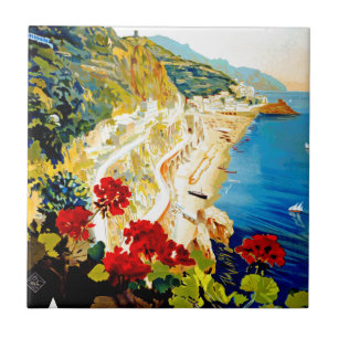  Amalfi Italië - Europa - Reizen Tegeltje