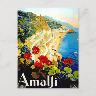 Amalfi Italië Europa Travel Kaart