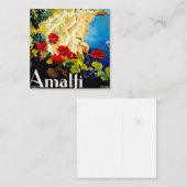  Amalfi Italië Europa Travel Kaart (Voorkant / Achterkant)