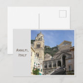 Amalfi, Italië Foto Briefkaart (Voorkant / Achterkant)