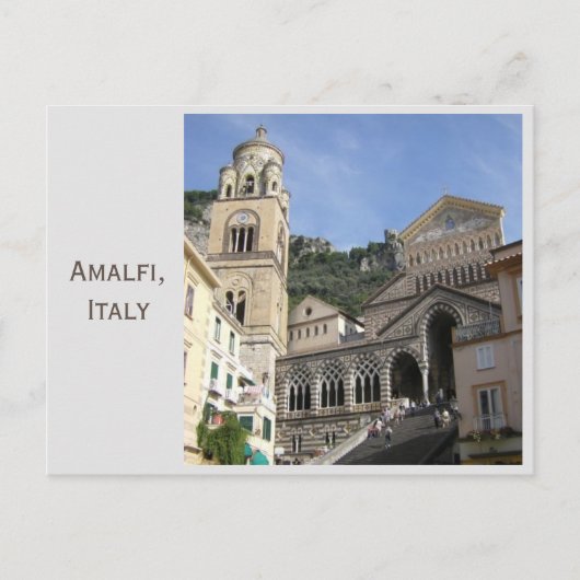 Amalfi, Italië Foto Briefkaart (Voorkant)