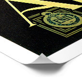 Amalfi Italië Italia VintageTravel Advertisement Poster (Hoek)