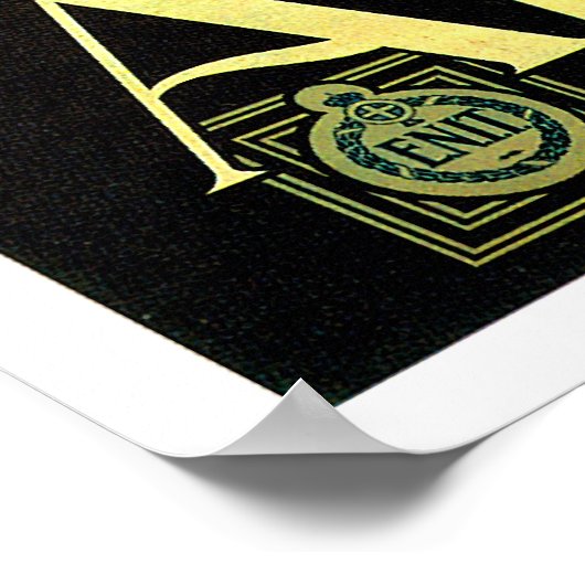 Amalfi Italië Italia VintageTravel Advertisement Poster (Hoek)