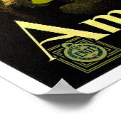 Amalfi Italië Italia VintageTravel Advertisement Poster (Hoek)