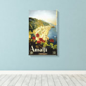 Amalfi Italië Italië Italië Canvas Afdruk (Insitu (Houten vloer))