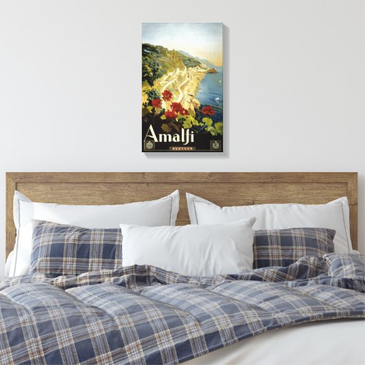 Amalfi Italië Italië Italië Canvas Afdruk (Insitu (Slaapkamer))