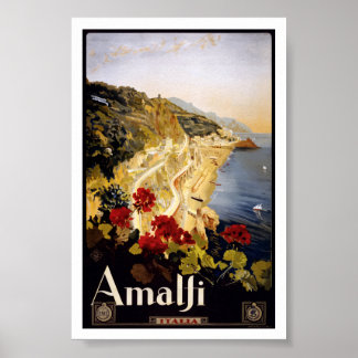 Amalfi Italië Italië Italië Poster