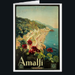 Amalfi Italië Italië Vintage<br><div class="desc">Amalfi Italië Italië de Vintage Kunst 1927 van de Reis van de Gouden Leeftijd van het avontuur van de Reis,  artistieke inspiratie van schilderachtig bestemmingen rond de wereld. Giften</div>