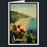 Amalfi Italië Italië Vintage<br><div class="desc">Amalfi Italië Italië de Vintage Kunst 1927 van de Reis van de Gouden Leeftijd van het avontuur van de Reis,  artistieke inspiratie van schilderachtig bestemmingen rond de wereld. Giften</div>