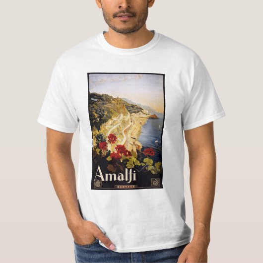 Amalfi Italië kleding T-shirt (Voorkant)