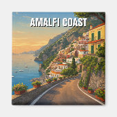 Amalfi Italië Magneet (Voorkant)