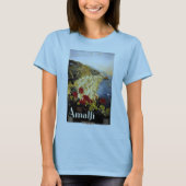 Amalfi, Italië  Mediterraan Reistoerisme T-shirt (Voorkant)