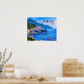 Amalfi - Italië - Moderne fotografie Poster (Keuken)