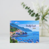 Amalfi - Italië - Moderne reisfotografie Briefkaart (Staand voorkant)