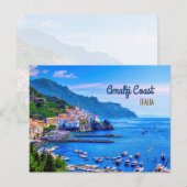 Amalfi - Italië - Moderne reisfotografie Briefkaart (Voorkant / Achterkant)