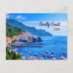 Amalfi - Italië - Moderne reisfotografie Briefkaart
