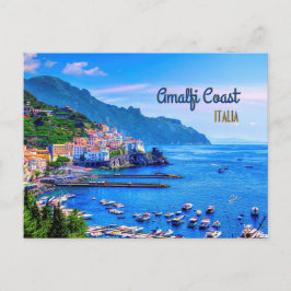 Amalfi - Italië - Moderne reisfotografie Briefkaart