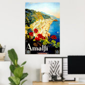  Amalfi Italië Poster (Thuiskantoor)