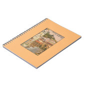 Amalfi, Italië Poster voor reizen Notitieboek (Linkerzijde)