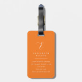 Amalfi Italië Reis Bagage Labels (Achterkant verticaal)