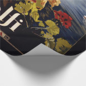 Amalfi Italië Reisposter Art Graphic Cadeaupapier (Hoek)