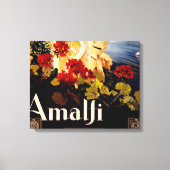 Amalfi Italië Reisposter Art Graphic Canvas Afdruk (Voorkant)