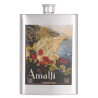 Amalfi Italië Reisposter Art Graphic