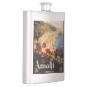Amalfi Italië Reisposter Art Graphic Flacon (Rechts)