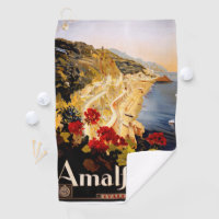 Amalfi Italië Reisposter Art Graphic
