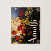 Amalfi Italië Reisposter Art Graphic Legpuzzel (Verticaal)
