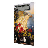 Amalfi Italië Reisposter Art Graphic Mini Klembord (Angled2)