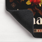 Amalfi Italië Reisposter Art Graphic Muismat (Hoek)