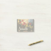 Amalfi Italië Reisposter Art Graphic Post-it® Notes (Op bureau)