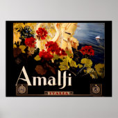 Amalfi Italië Reisposter Art Graphic Poster (Voorkant)